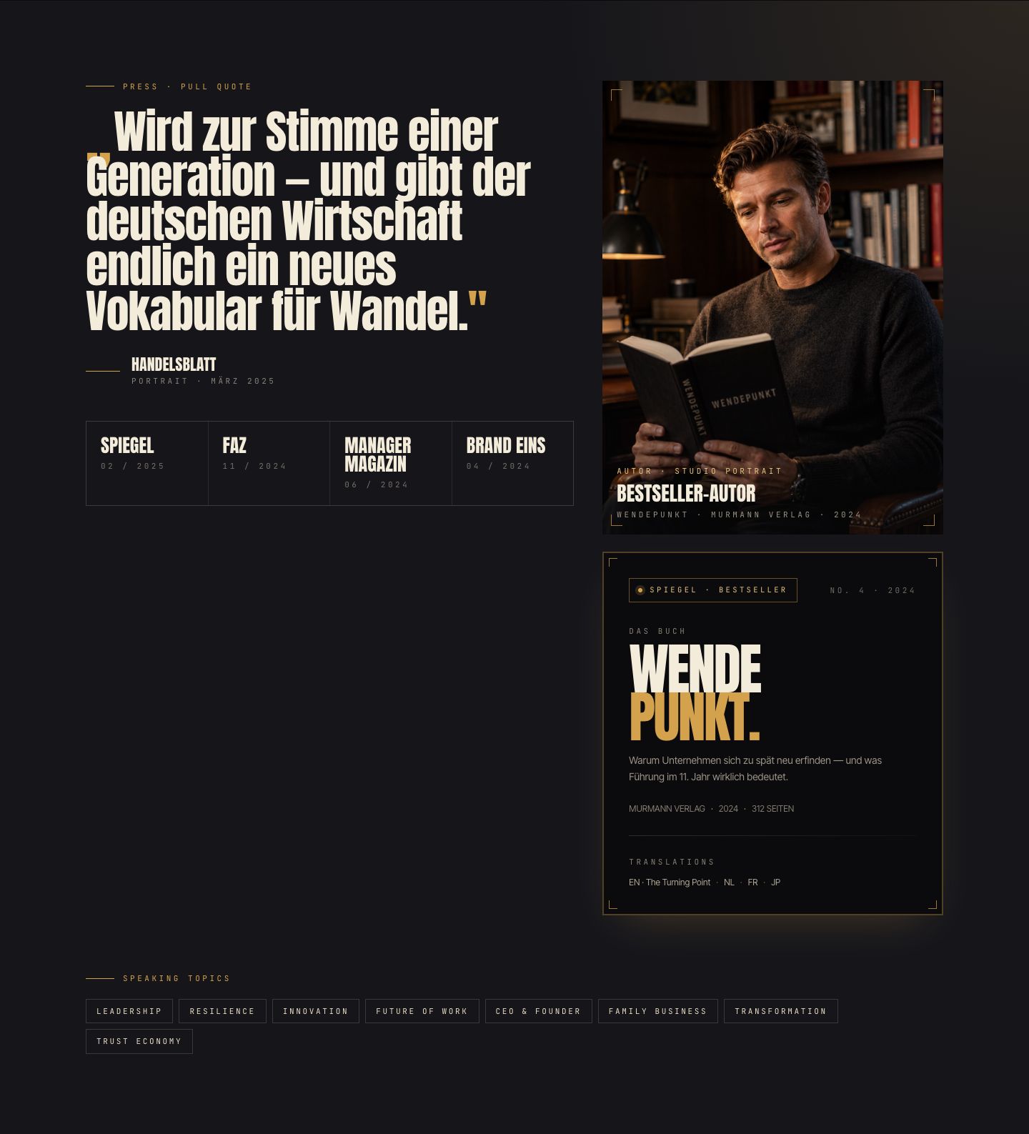 Dr. Haberland — Wendepunkt Bestseller
